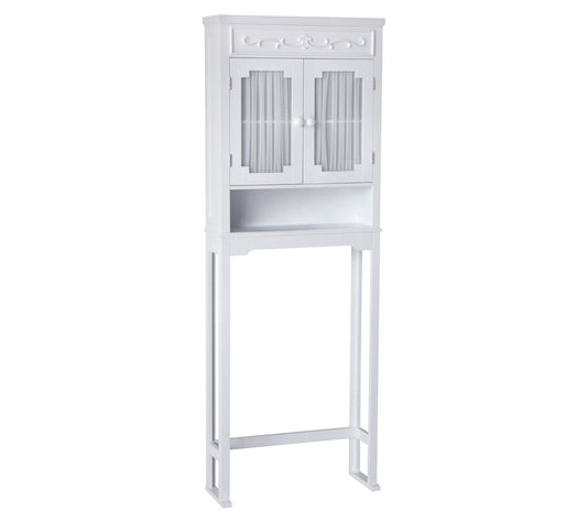 Teamson Home Lisbon Wooden Space Saver, White