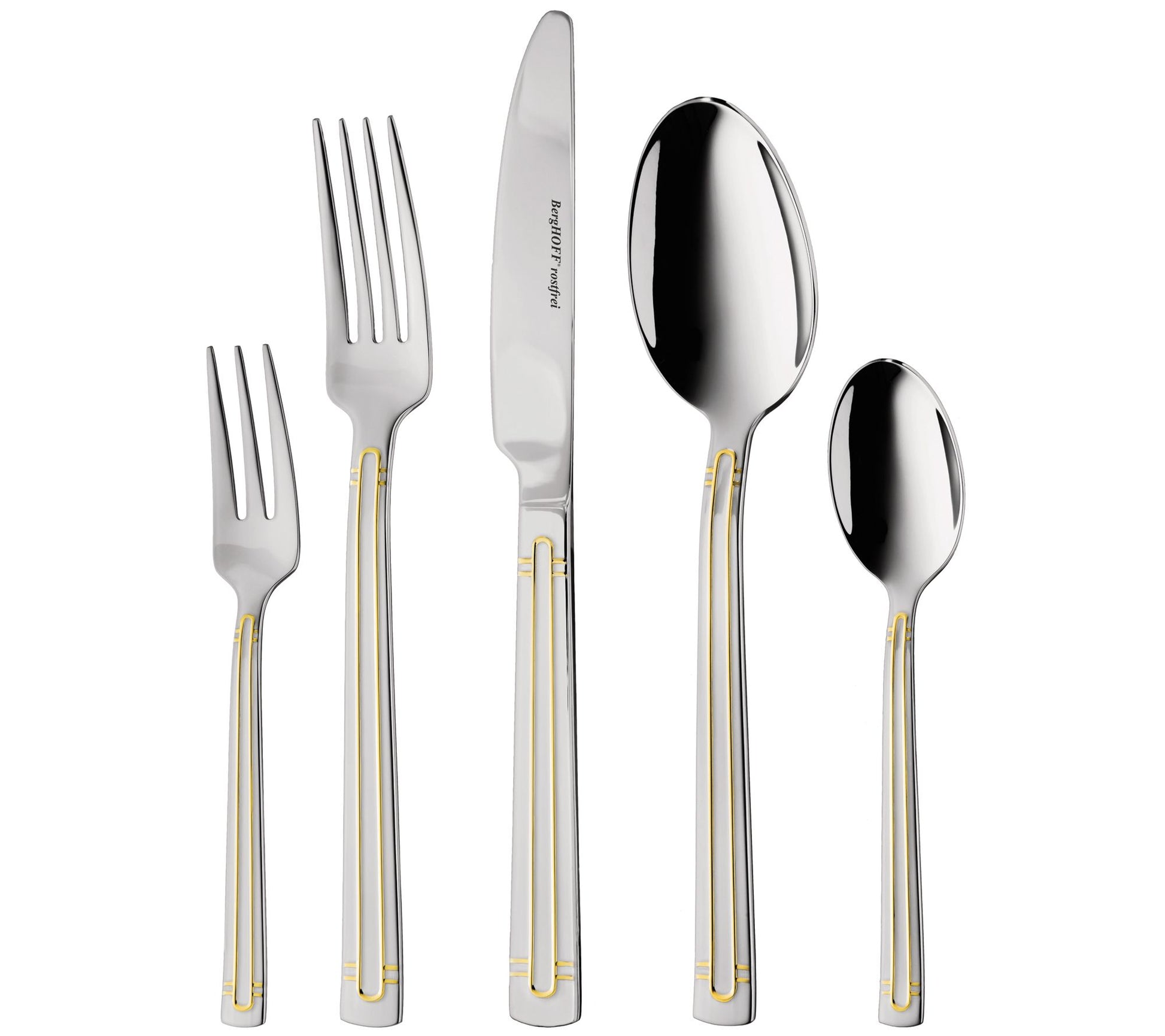 BergHOFF Essentials 30pc Heritage Flatware Set