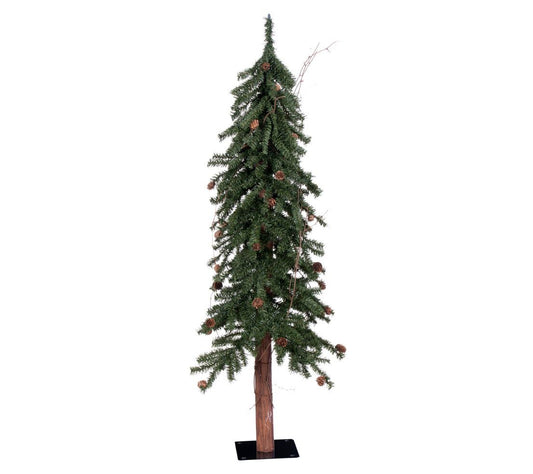 Vickerman 4' Alpine Artificial Christmas Tree, Unlit