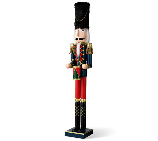 Glitzhome 36" Indoor Outdoor Christmas Drummertcracker