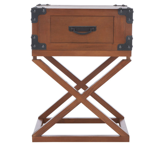 Safavieh Dunstan Accent Table With Storage Drawr