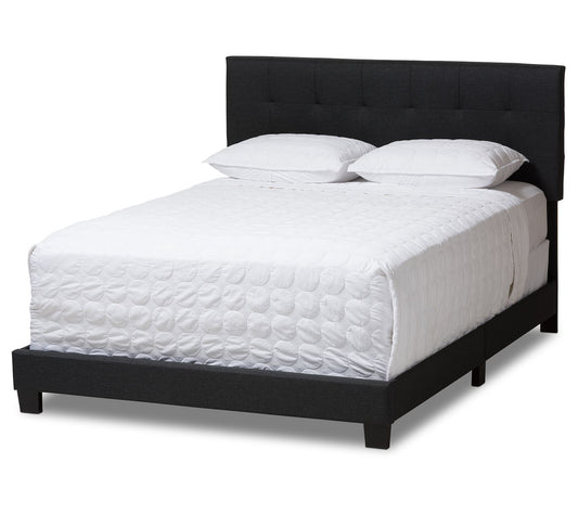 Brookfield Modern and Contemporary Fabric Queen Size Bed