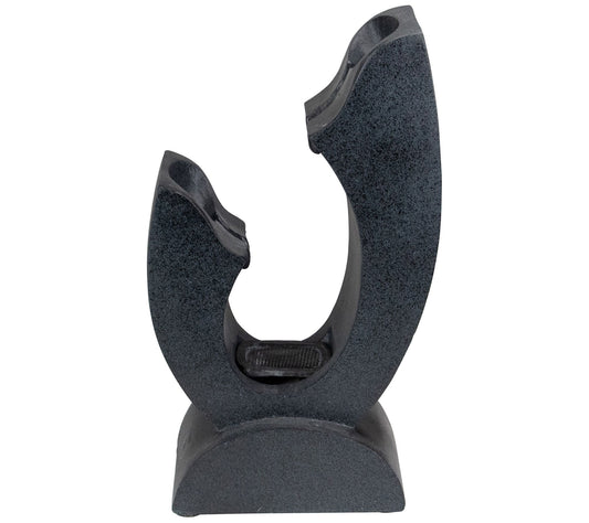 Northlight 13.75" Black Small Modern Garden Water Fountain