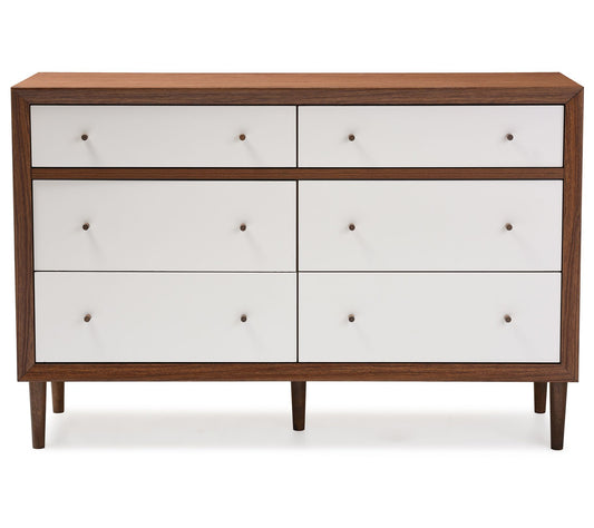 Harlow Mid-Century Modern Scandinavian Style St orage Dresser