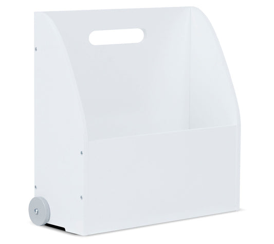 Teamson Kids Portable Bookcase Organizers w/ Wh iteboard