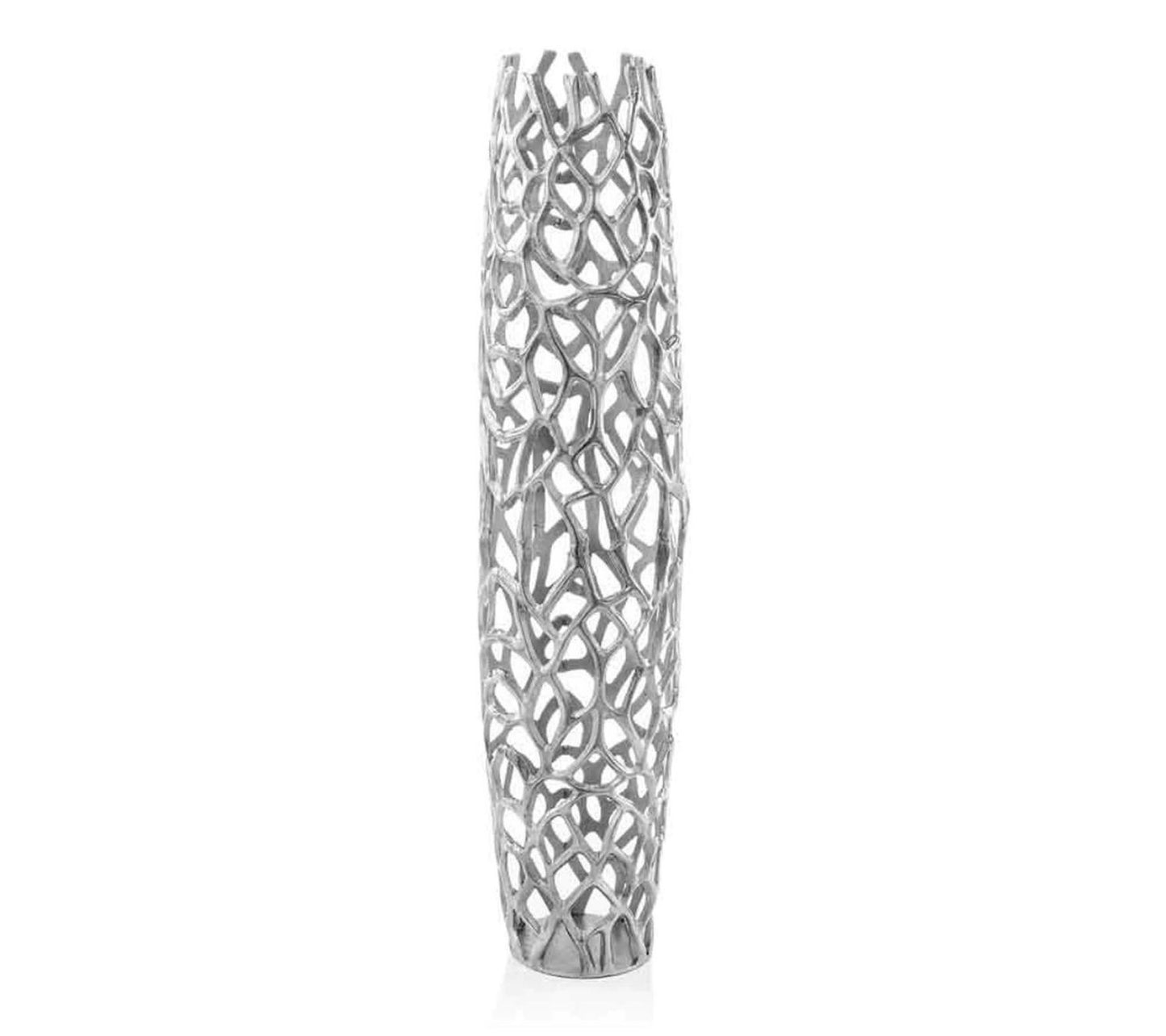 HomeRoots 40" Modern Rustic Twigs Barrel StyleFloor Vase