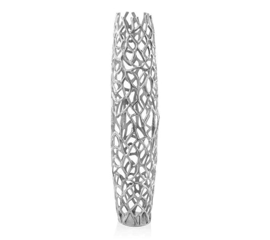 HomeRoots 40" Modern Rustic Twigs Barrel StyleFloor Vase