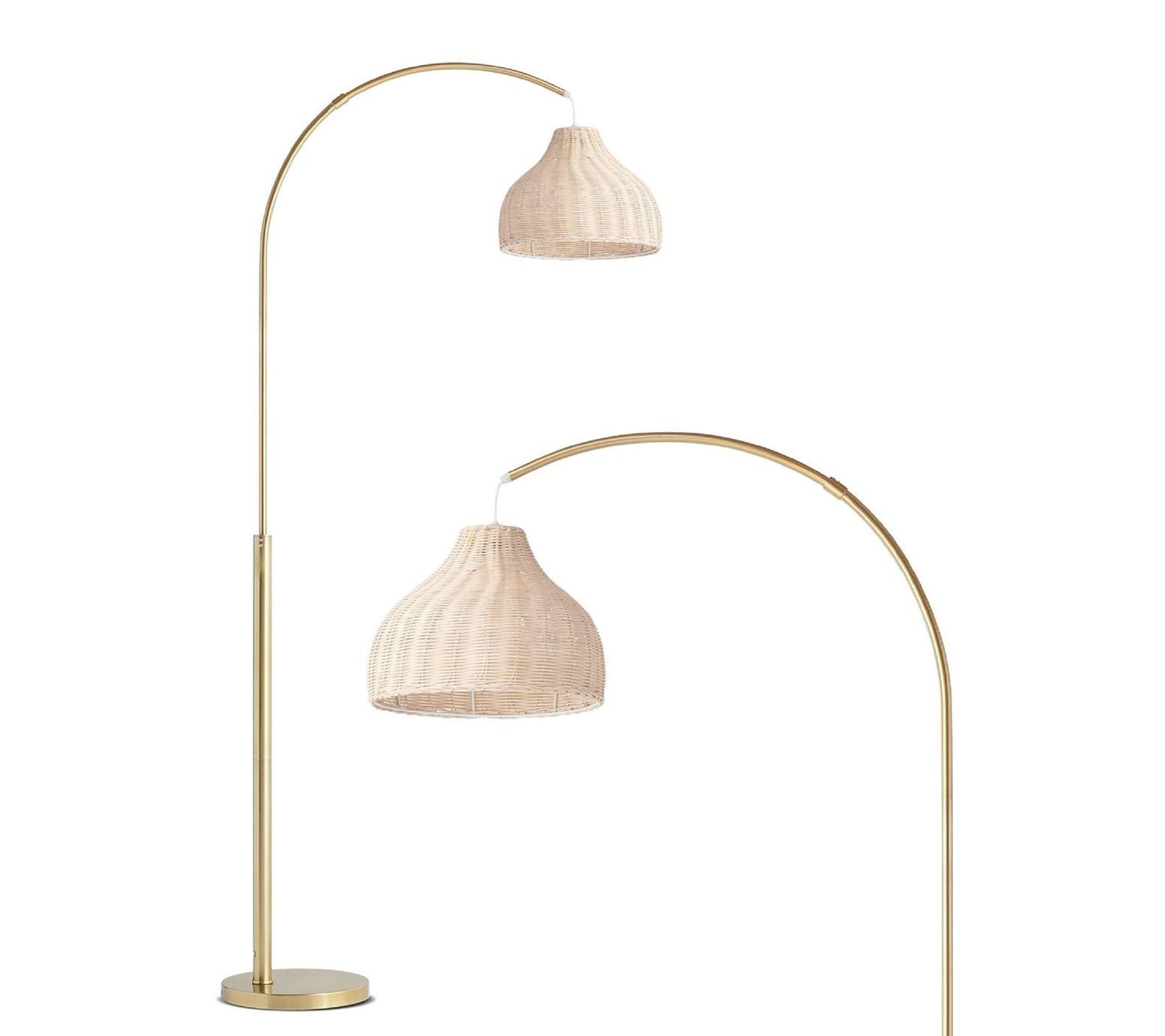Brightech Lark 75 in. LED Arc Floor Lamp