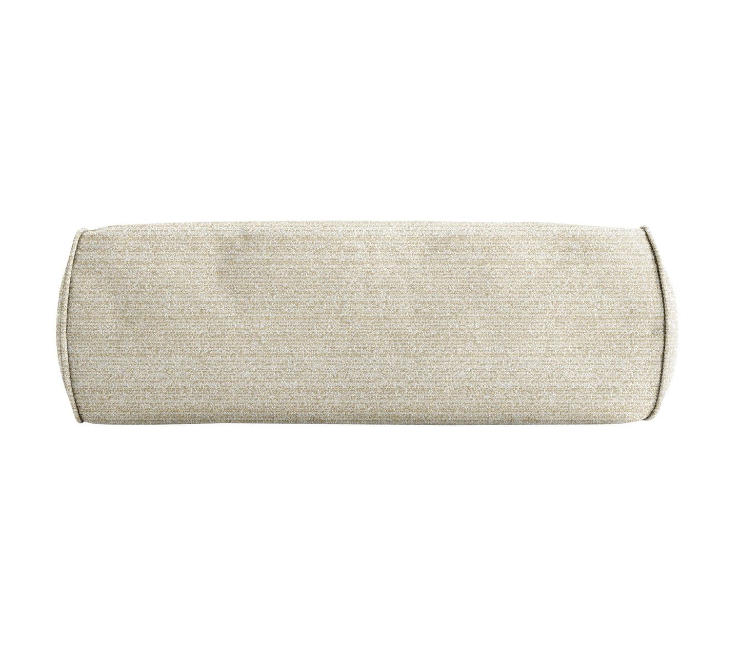 Sorra Home Outdura Chic Ecru Bolster Pillow 16x 6 x 6 in