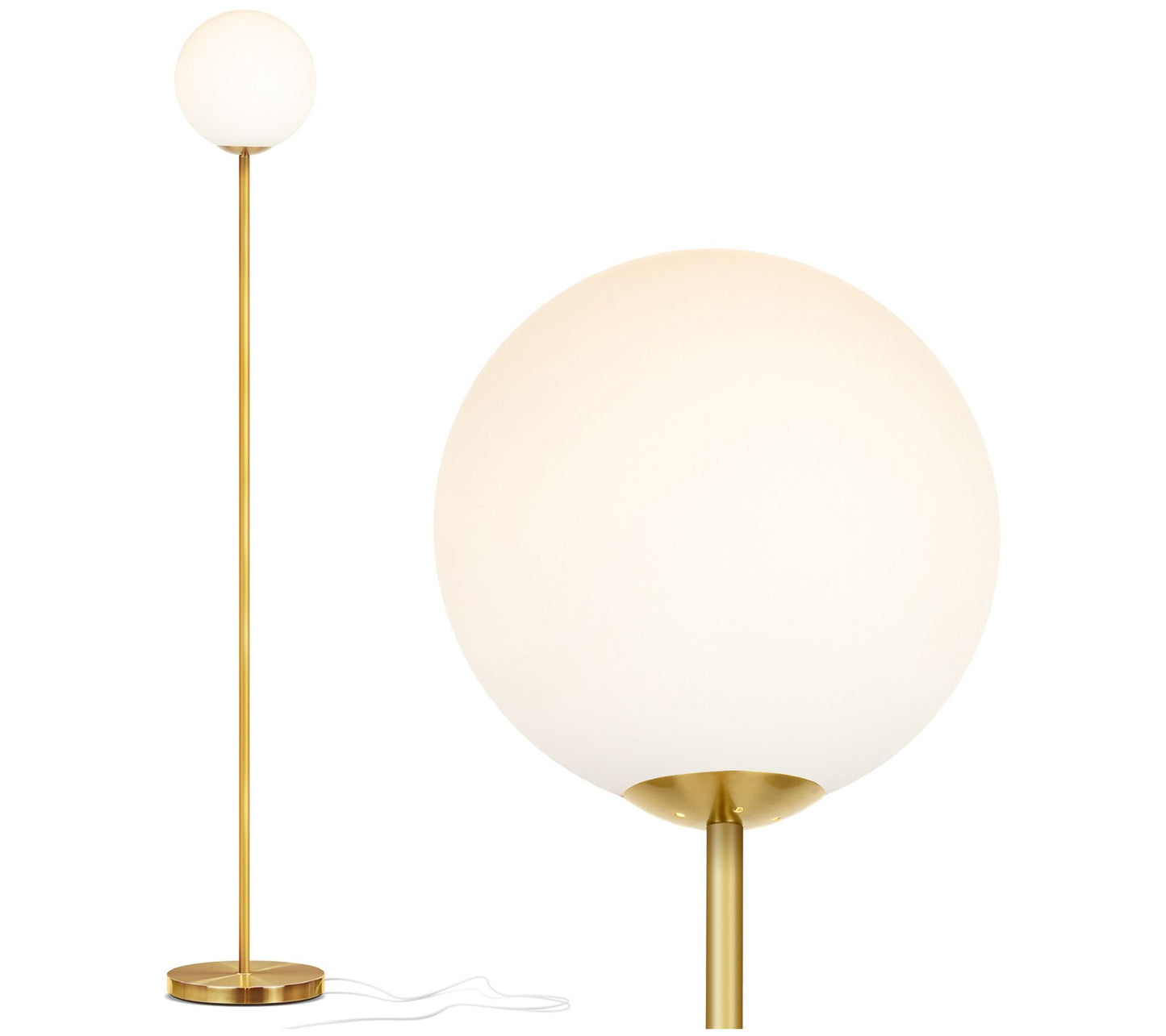 Brightech Luna 65 in. LED Standing Floor Lamp