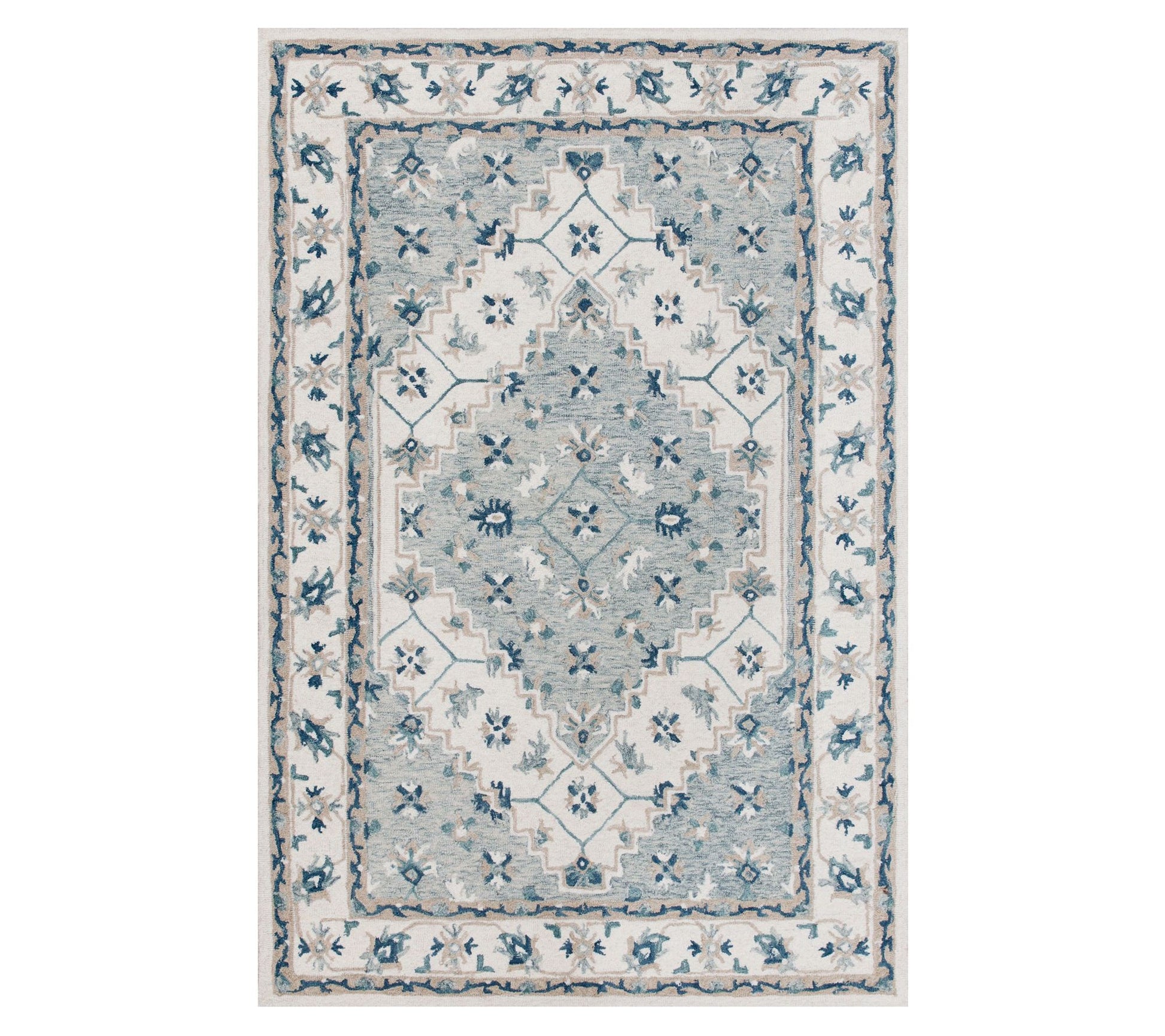 Ox Bay Fairytale Organic Wool Indoor Area Rug, 5' x 7'9"