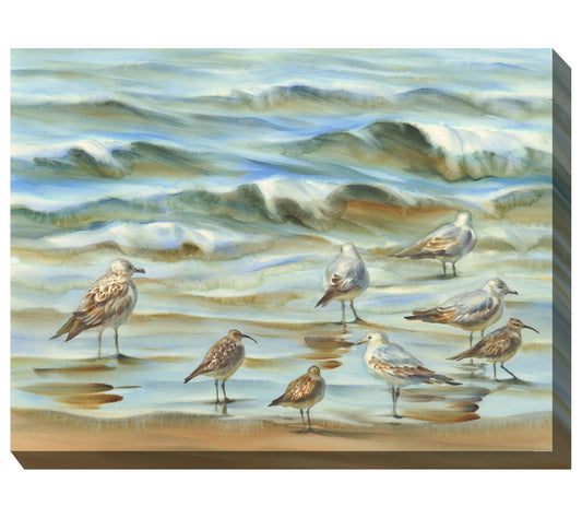West of the Wind Family Reunion Outdoor Canvasrt 40x30