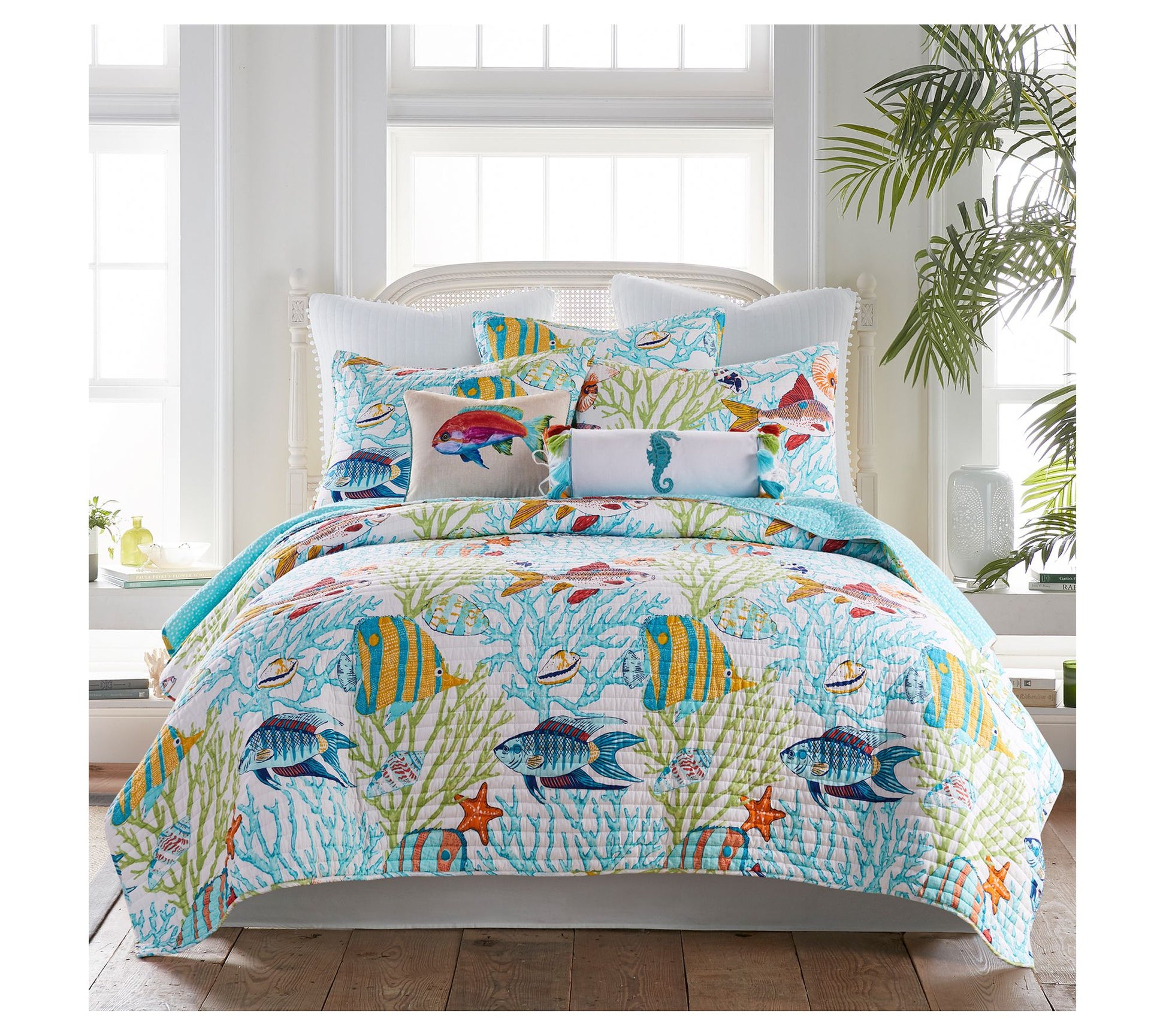 Levtex Home Beachwalk 2-Piece Coastal Twin/TwinXL Quilt Set