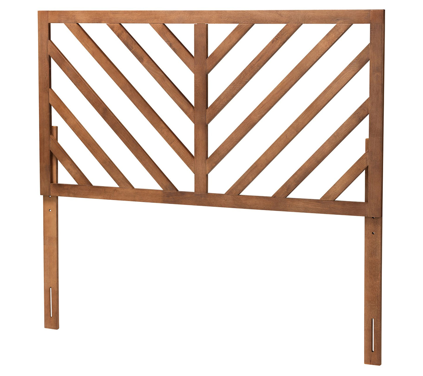 Belisma Ash Walnut Finished Wood King Size Headboard