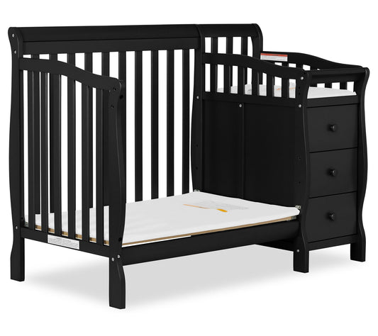 Dream On Me Jayden 4-in-1 Mini Convertible Crib And Changer
