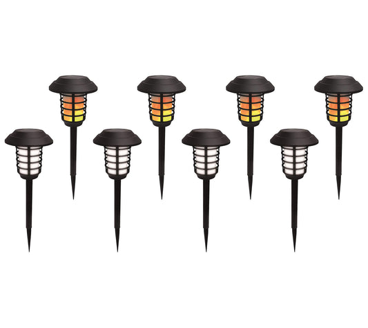 Bell + Howell Outdoor Solar Powered XL Pathway Lights - 8 pk