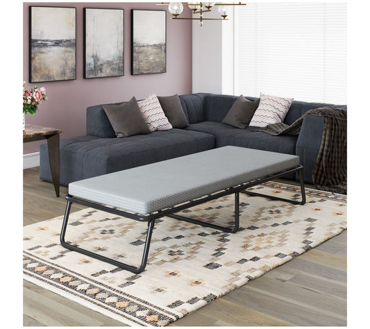 Simmons Folding Guest Bed w/ M emory Foam, Twi n