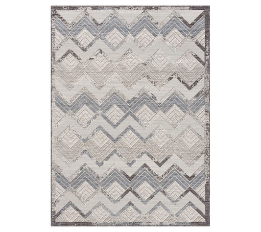 Ox Bay Chevron PET Indoor/Outdoor Area Rug, 5' x 7'