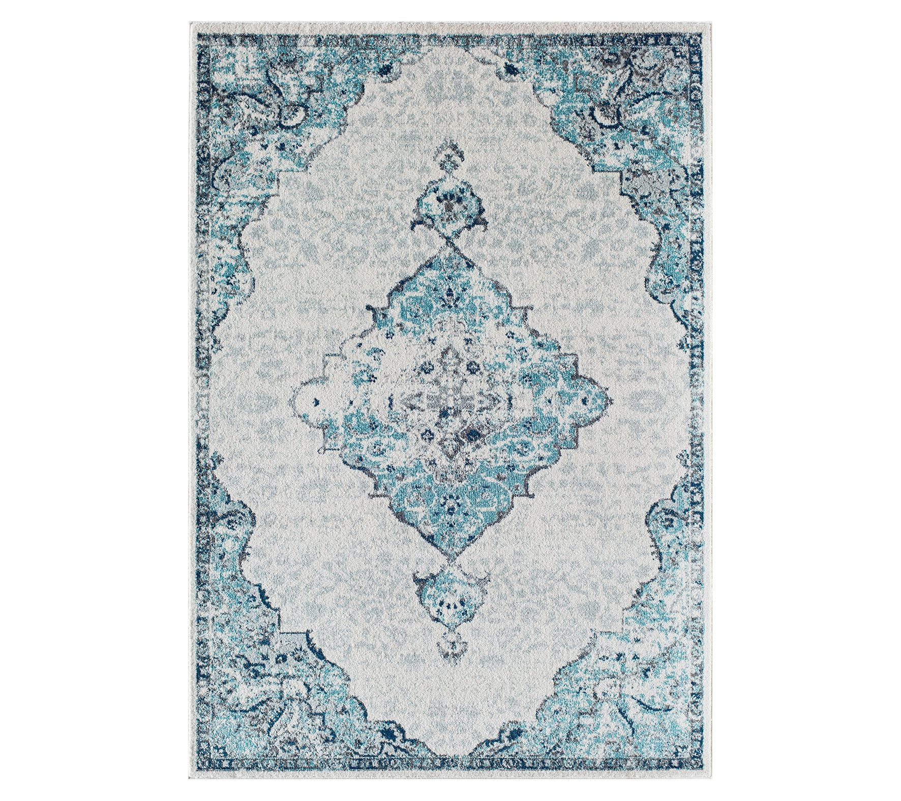 Rugs America Hailey HY50G Bluebonnet Vintage 8'0" x 10'0"