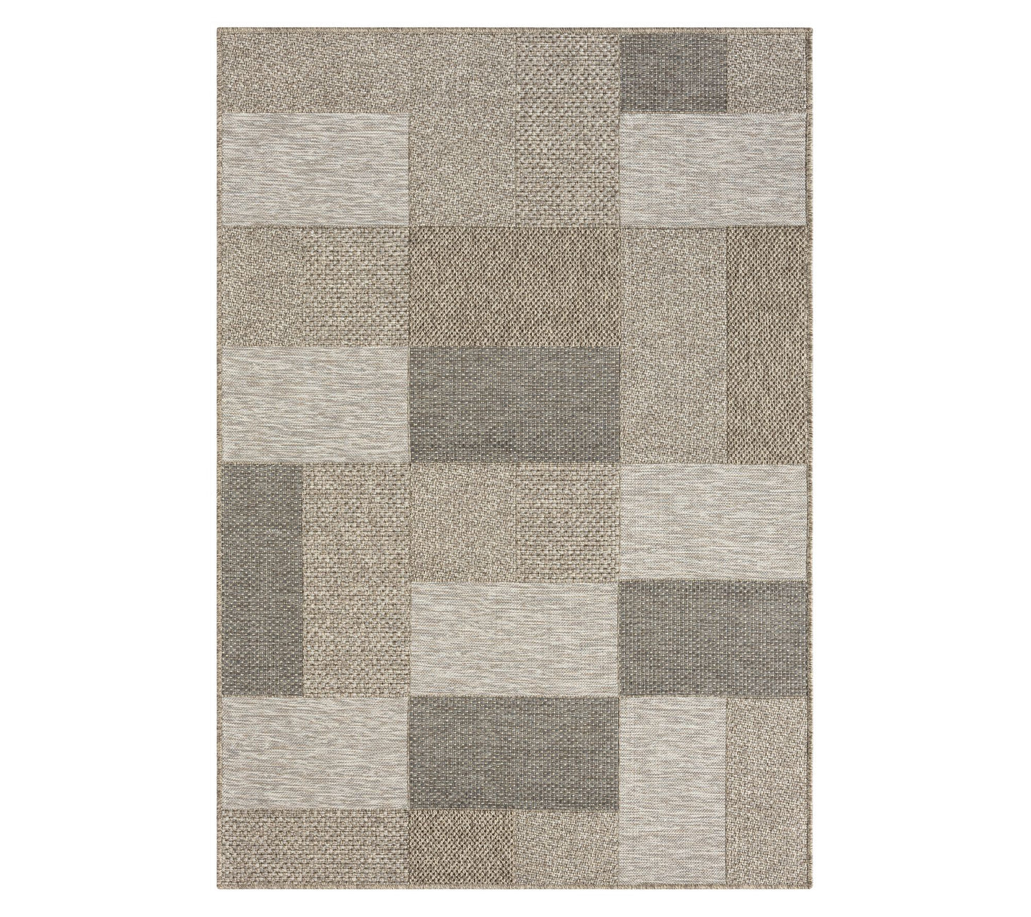 Ox Bay Colleen Patchwork Indoor/Outdoor Area Rug, 5' x 7'