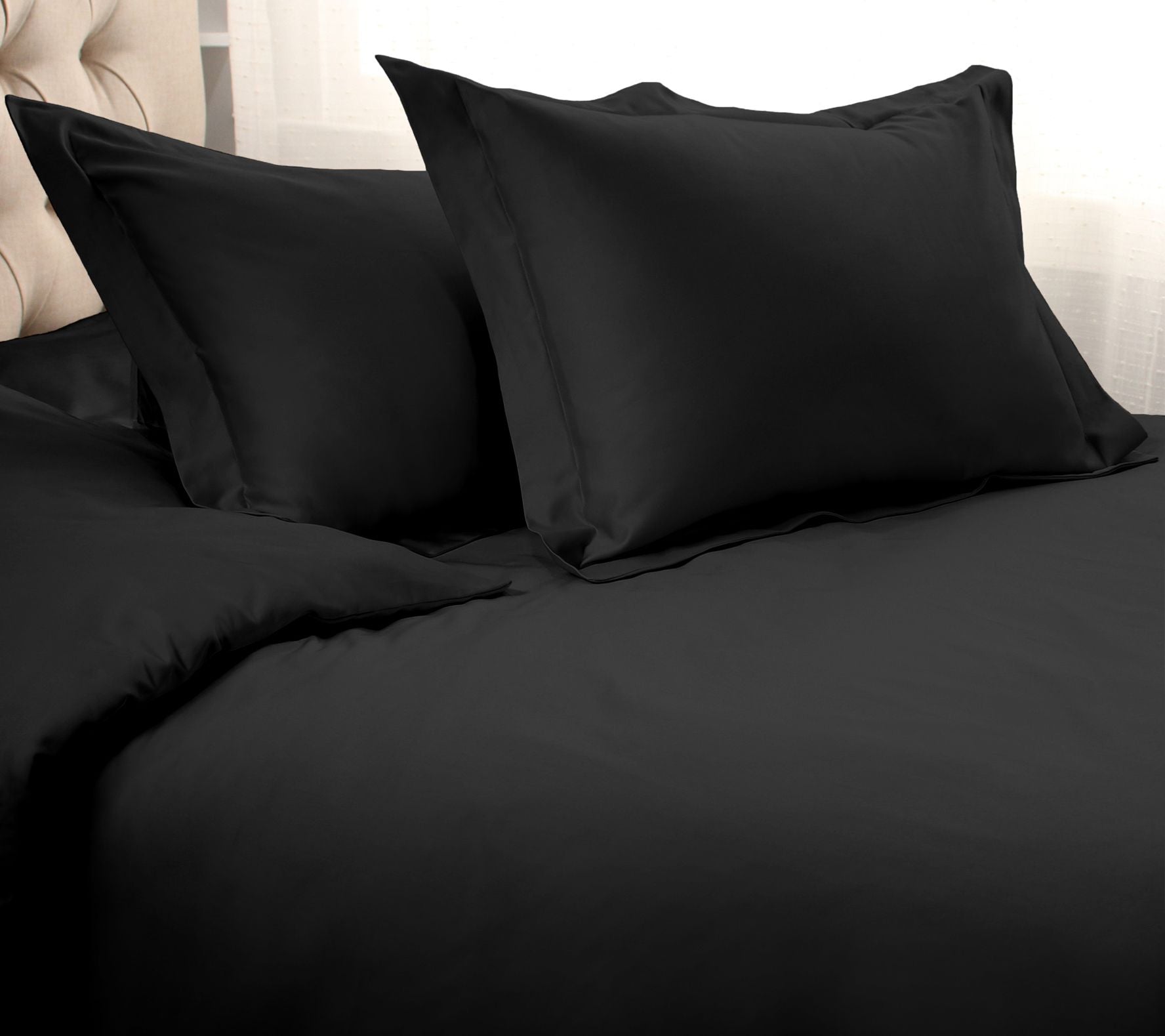 Superior 1500-TC Solid Egyptian Cotton Duvet Co er Set- F/Q