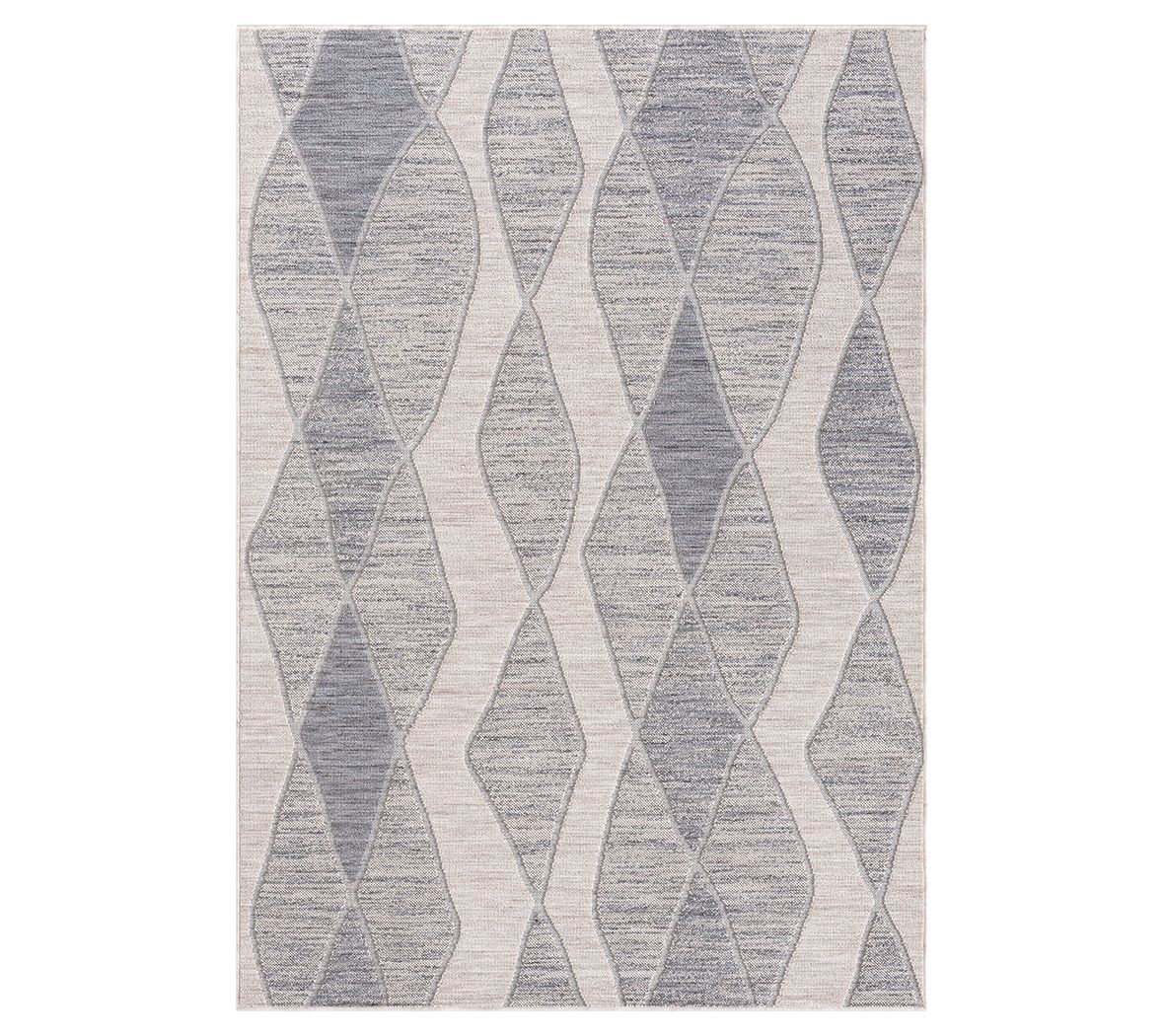 Ox Bay Geometric PET Indoor/Outdoor Area Rug, 7'10" x 8'10"