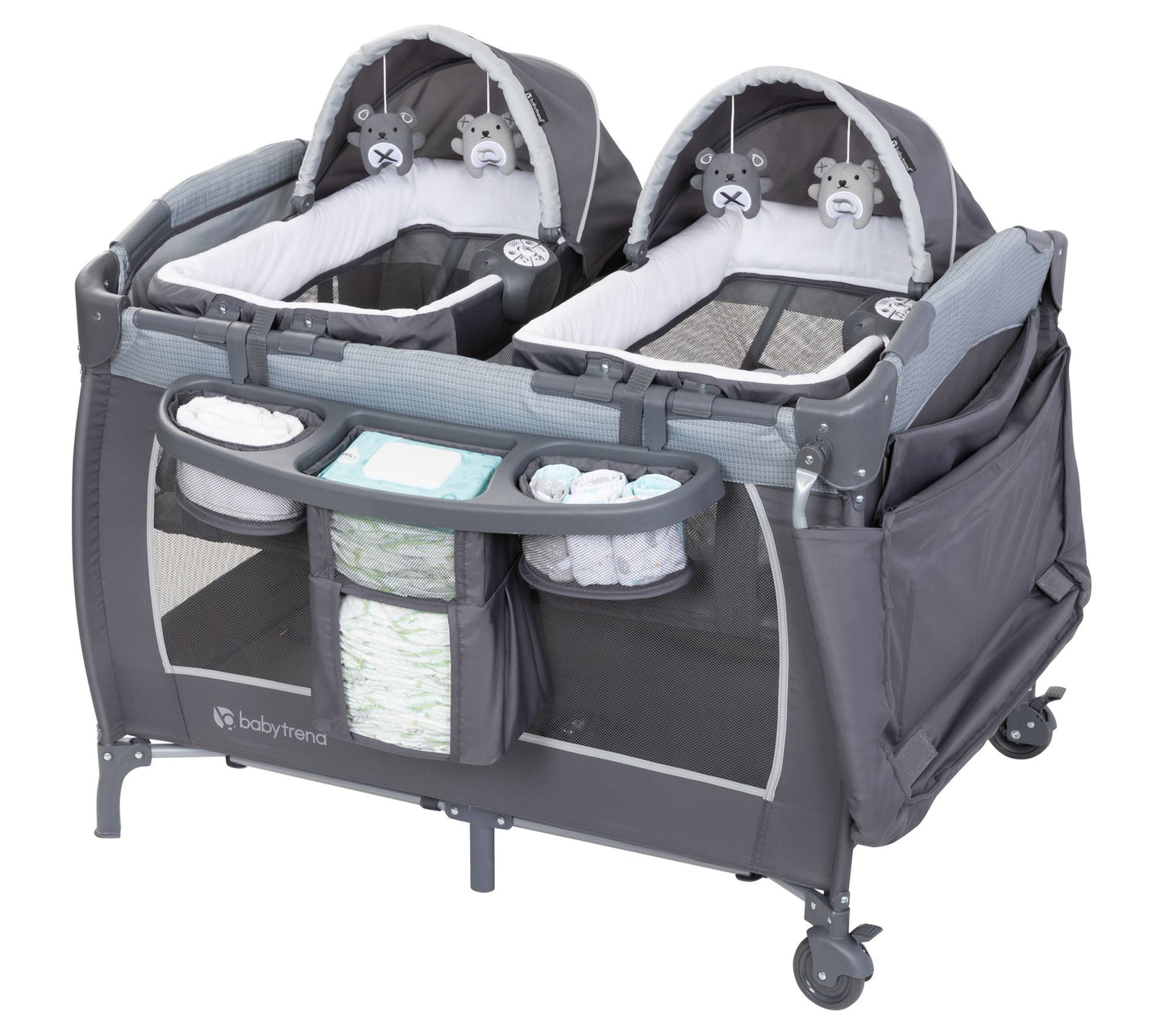 Baby Trend Lil Snooze Deluxe Bassinet III for Twins