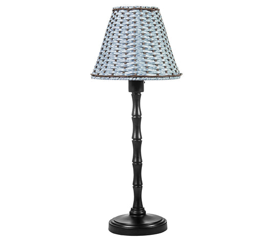 River of Goods 29.75" Plastic Rattan/Metal Outdoor Table Lamp