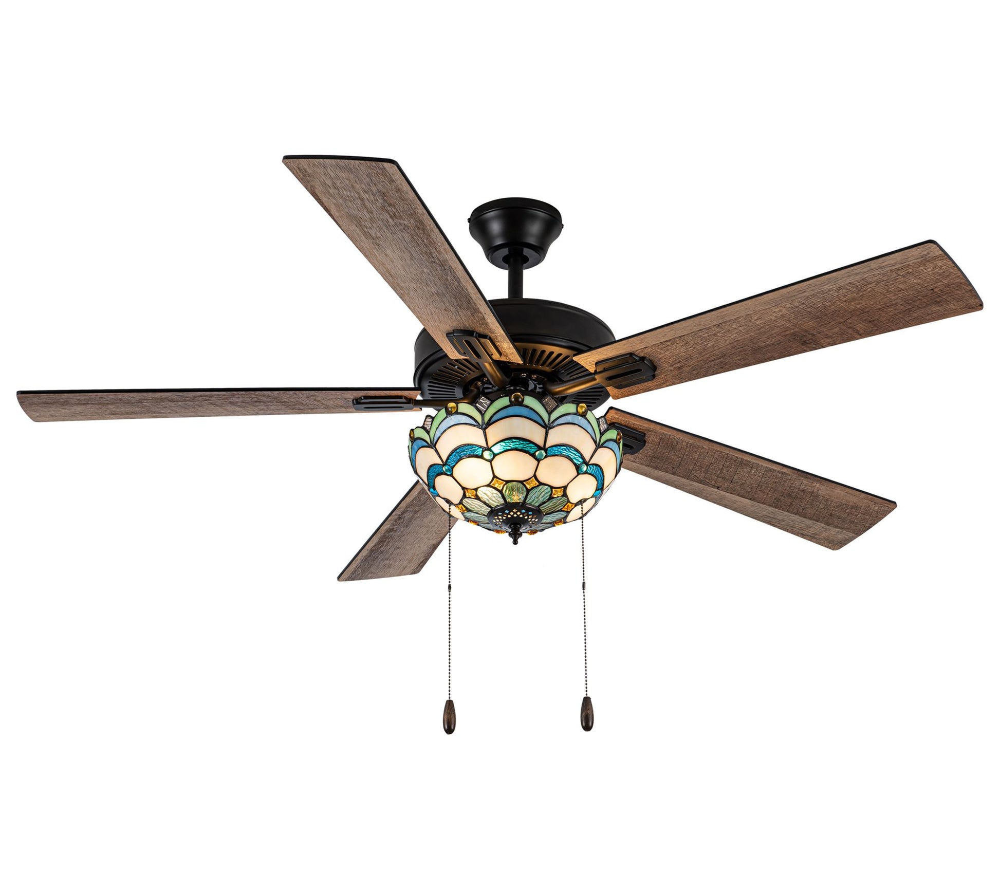River of Goods 52"W Suki 5-Blade Remote-Controlled Ceiling Fan