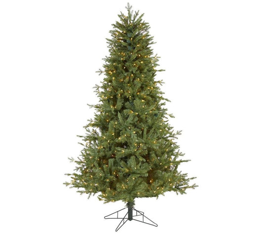 Nearly Natural 6.5' NH Spruce Christmas Tree w/500 Lights