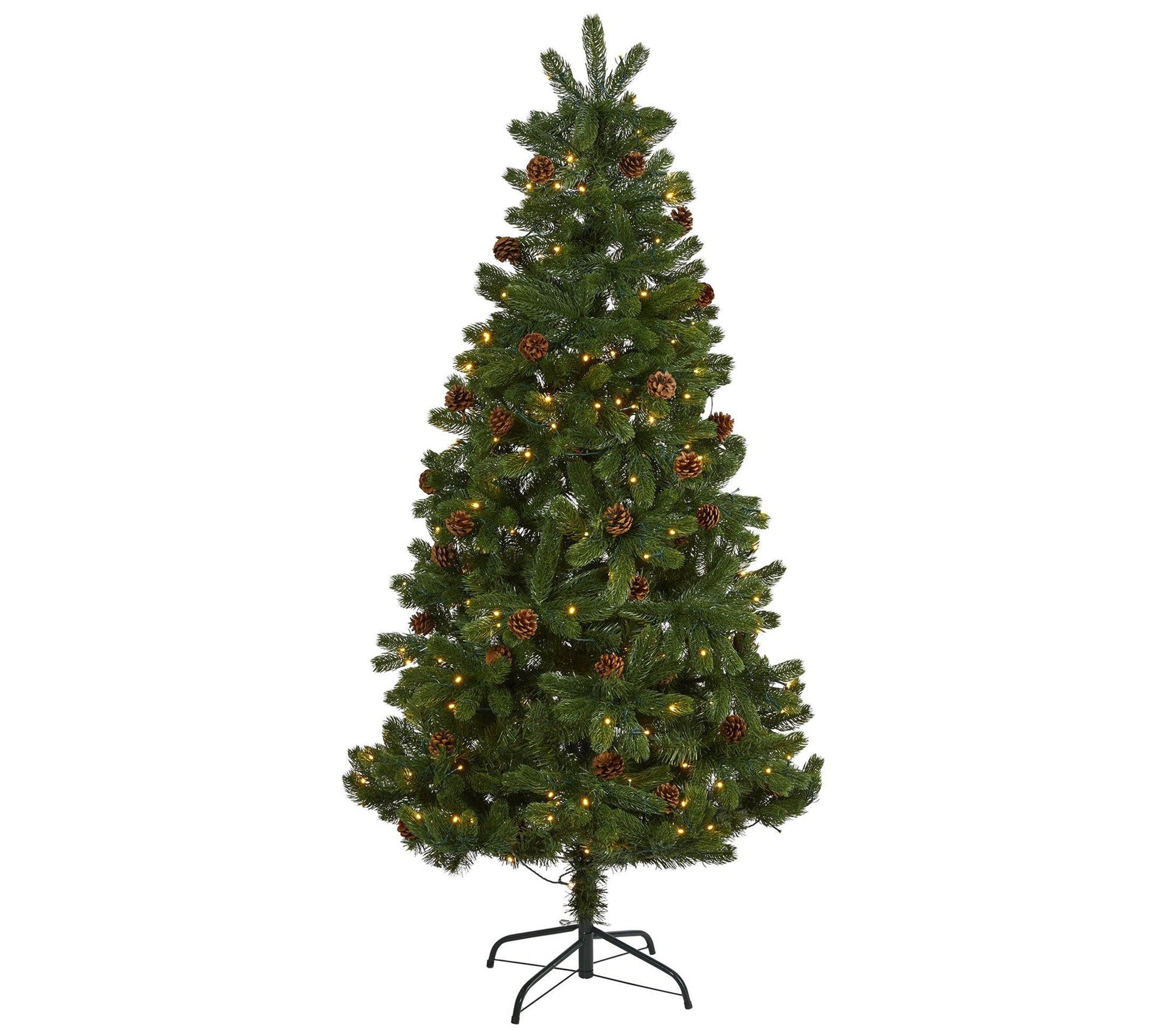 Nearly Natural 6-ft Rocky Mountain Spruce Christmas Tree