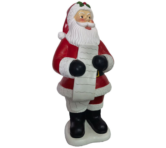 Christmas Time 3-Ft Traditional Santa Claus Fig urine