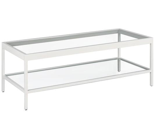 Hudson & Canal Alexis 45" Wide Rectangular Coffee Table