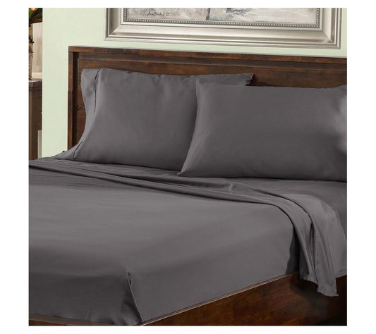 Superior Solid Cotton Blend 800TC Deep Pocket Sheet Set, Quee