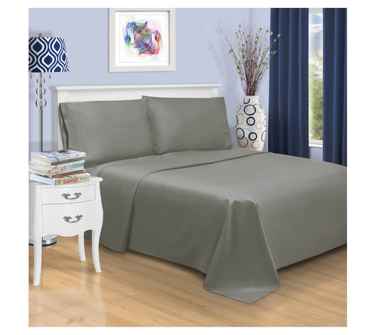 Superior Solid Cotton Marrow Stitch 1500TC Sheet Set, King