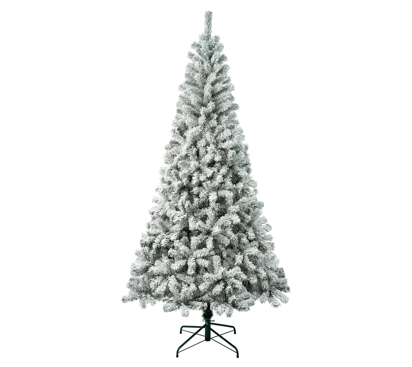 National Tree 7.5' Acacia Flocked Tree
