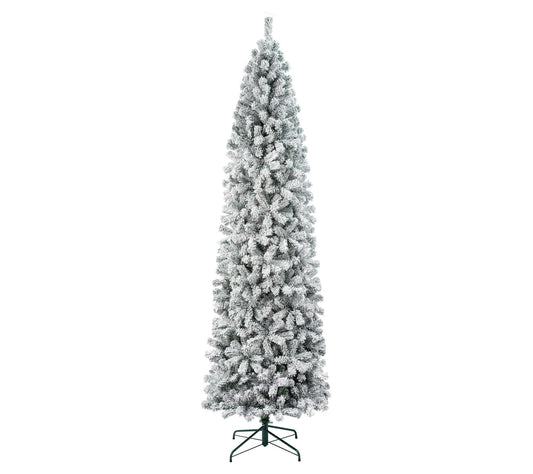 National Tree 9' Acacia Flocked Tree