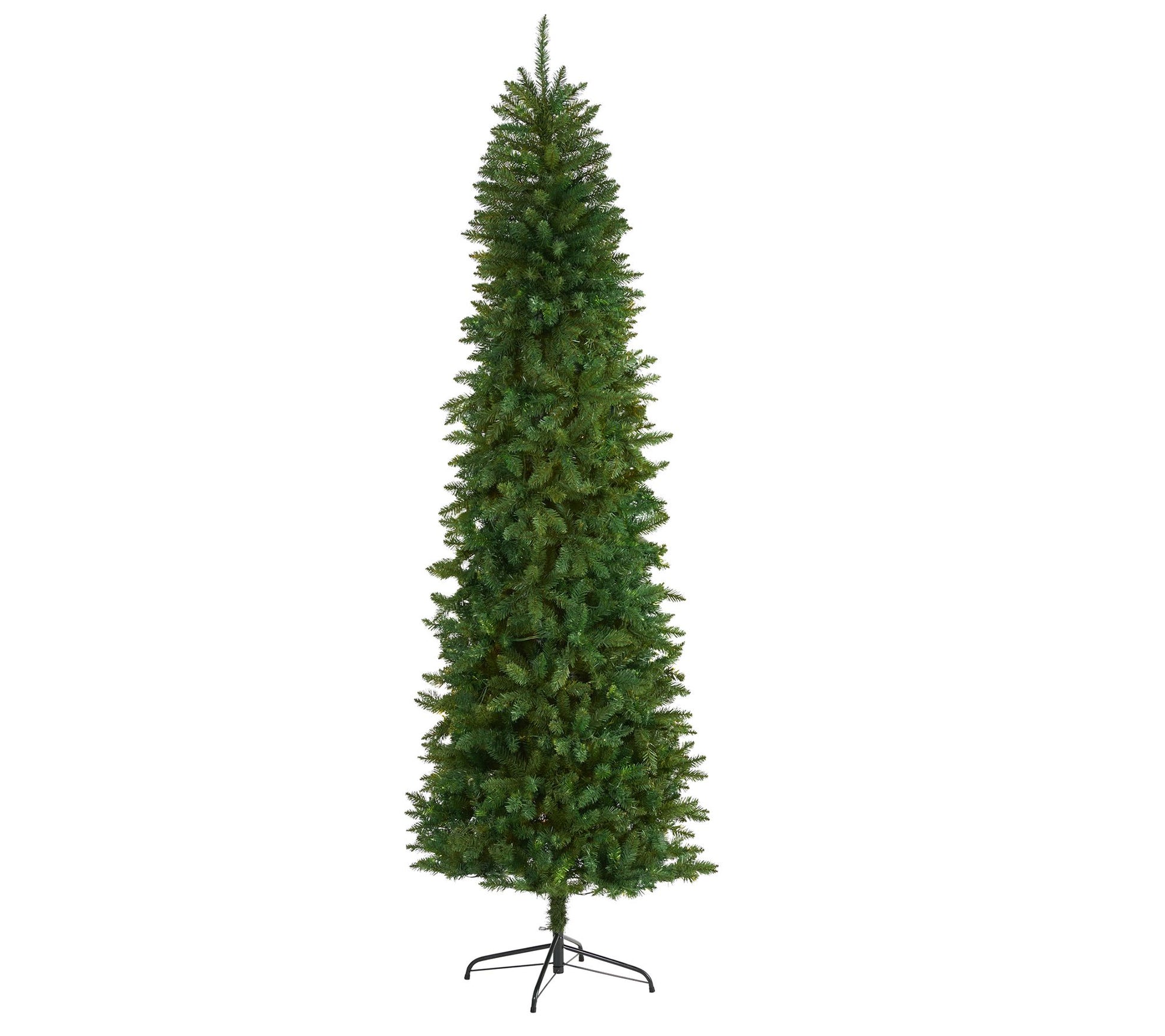 Nearly Natural 8' Slim Green Mountain Pine Christmas Tree