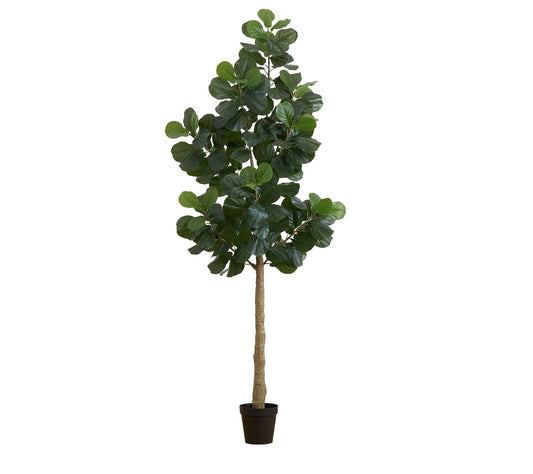 Nearly Natural 9-ft Artificial Fiddle Leaf FigTree