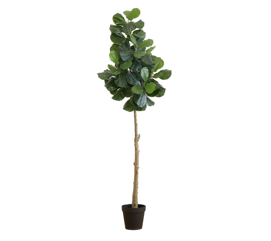 Nearly Natural 8-ft Artificial Fiddle Leaf FigTree