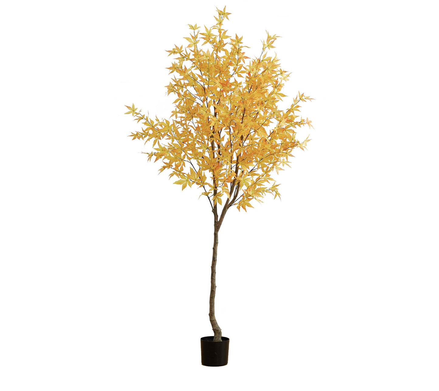Nearly Natural 7-ft Autumn Maple Artificial Fall Tree