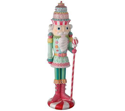 18" Candy Nutcracker w /Cakeby Valerie