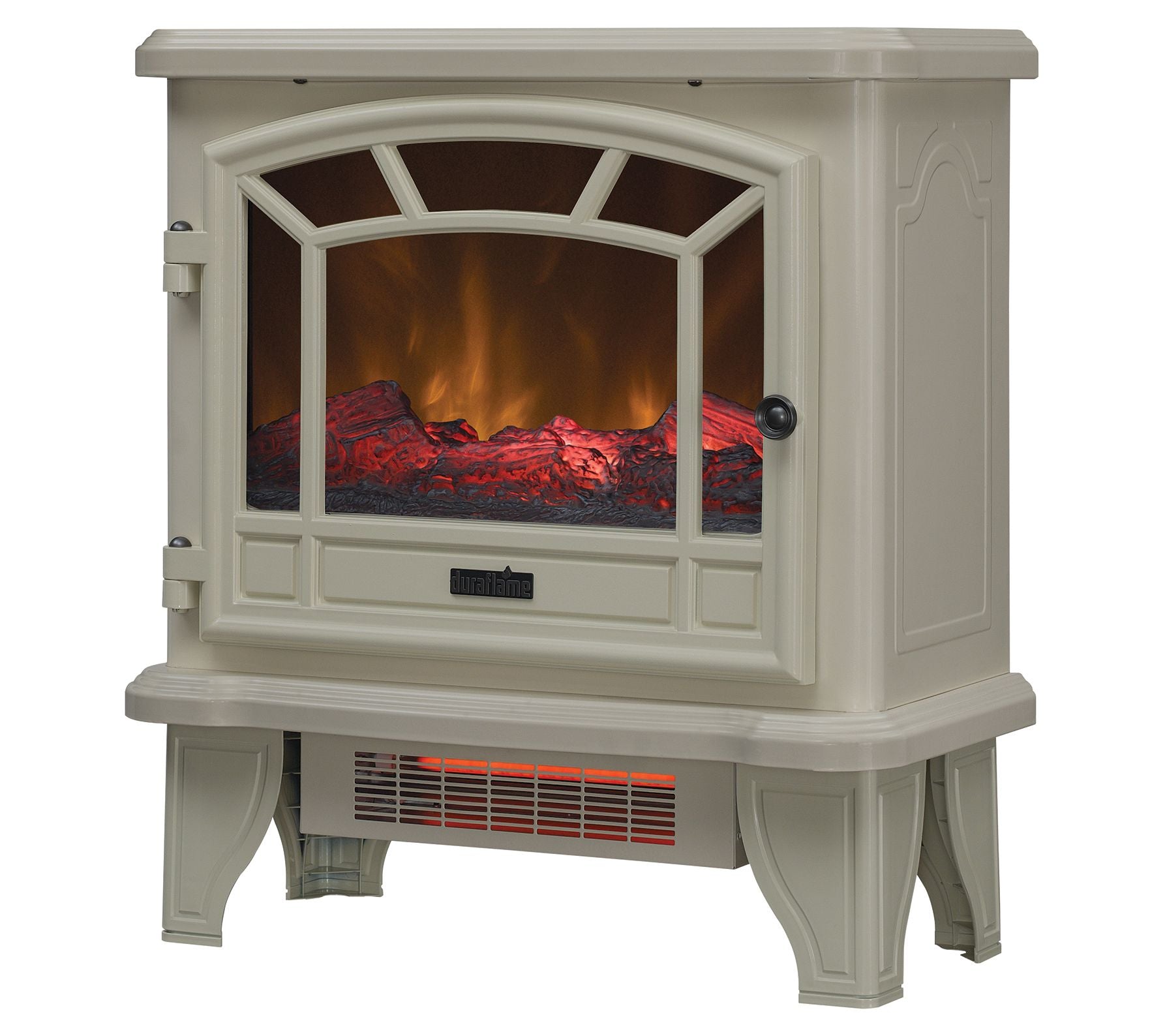 Duraflame Infrared Electric Stove Heater w/FauxFlame & Remote