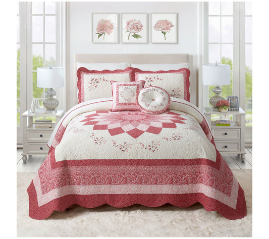 Modern Heirloom Caroline Embroidered Full/QueenBedspread