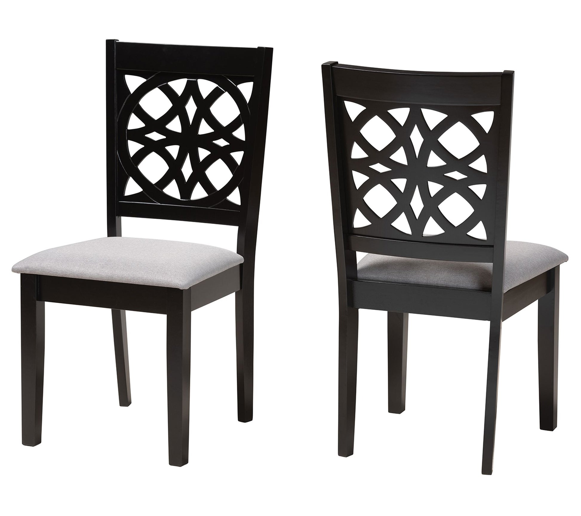 Baxton Studio Abigail Dining Chair set of 2