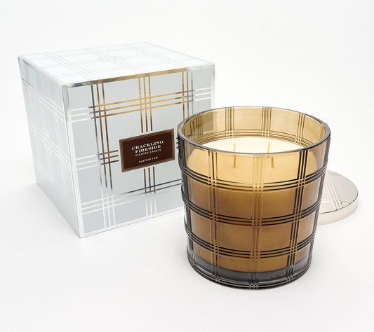 HomeWorx by Slatkin + Co. 50oz. Crackling Fireside Candle