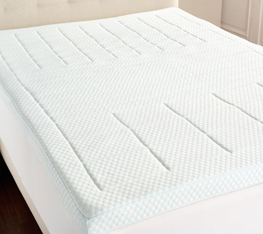 Northern Nights 3" Memory Foam Topper with Cooling Cover - Queen