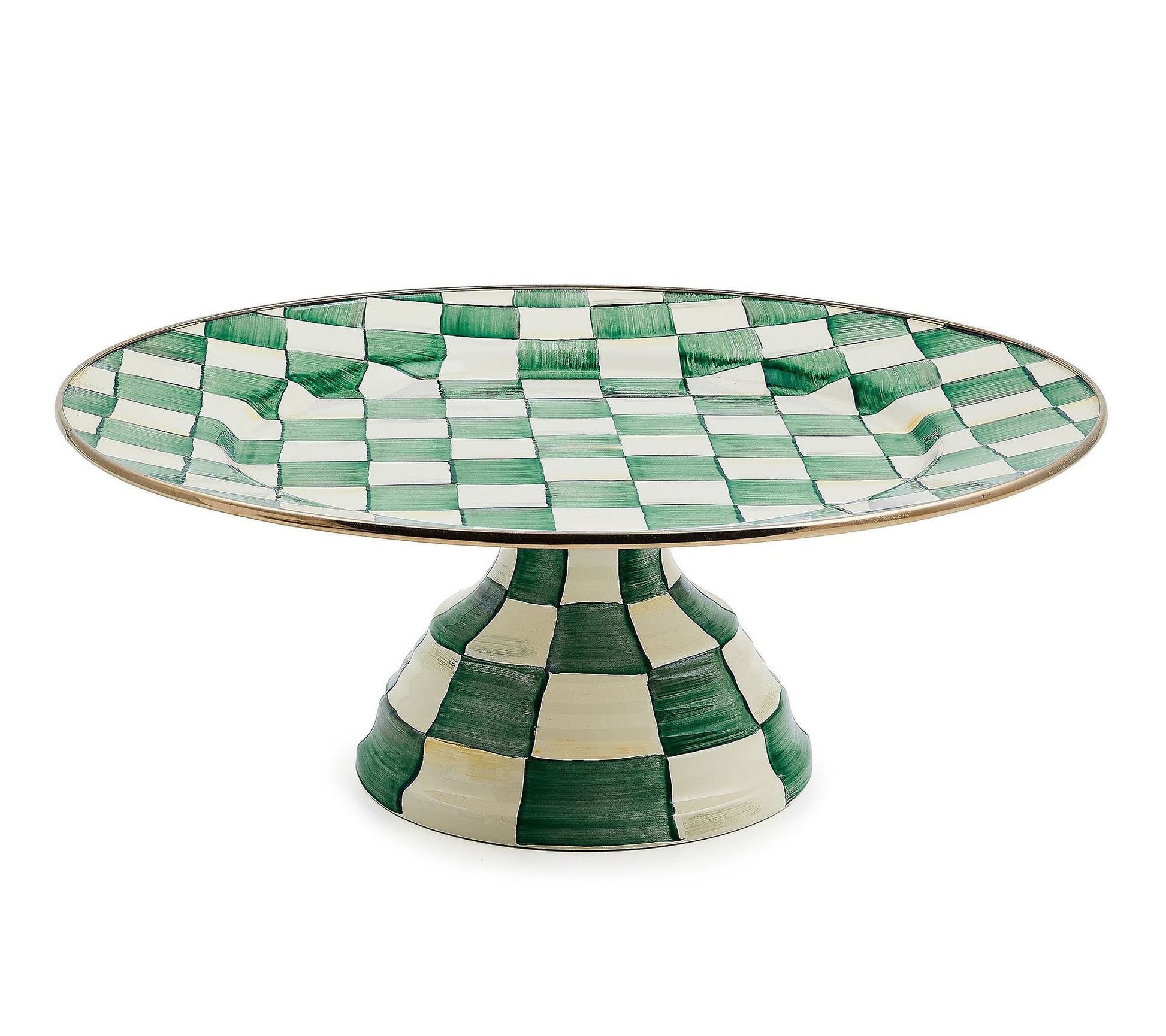 MacKenzie- Childs Large Pedestal Platter