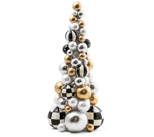 MacKenzie- Childs 16.5" Bauble Tree