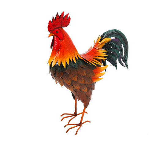 16.5 in. Farmhouse Rooster Figurine by Gerson International